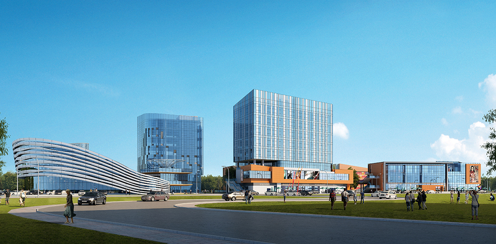 ng电子游戏幕墙再中两项重点工程